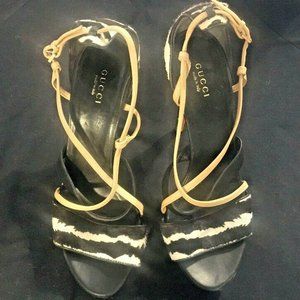 Gucci High Heel Platform Sandal